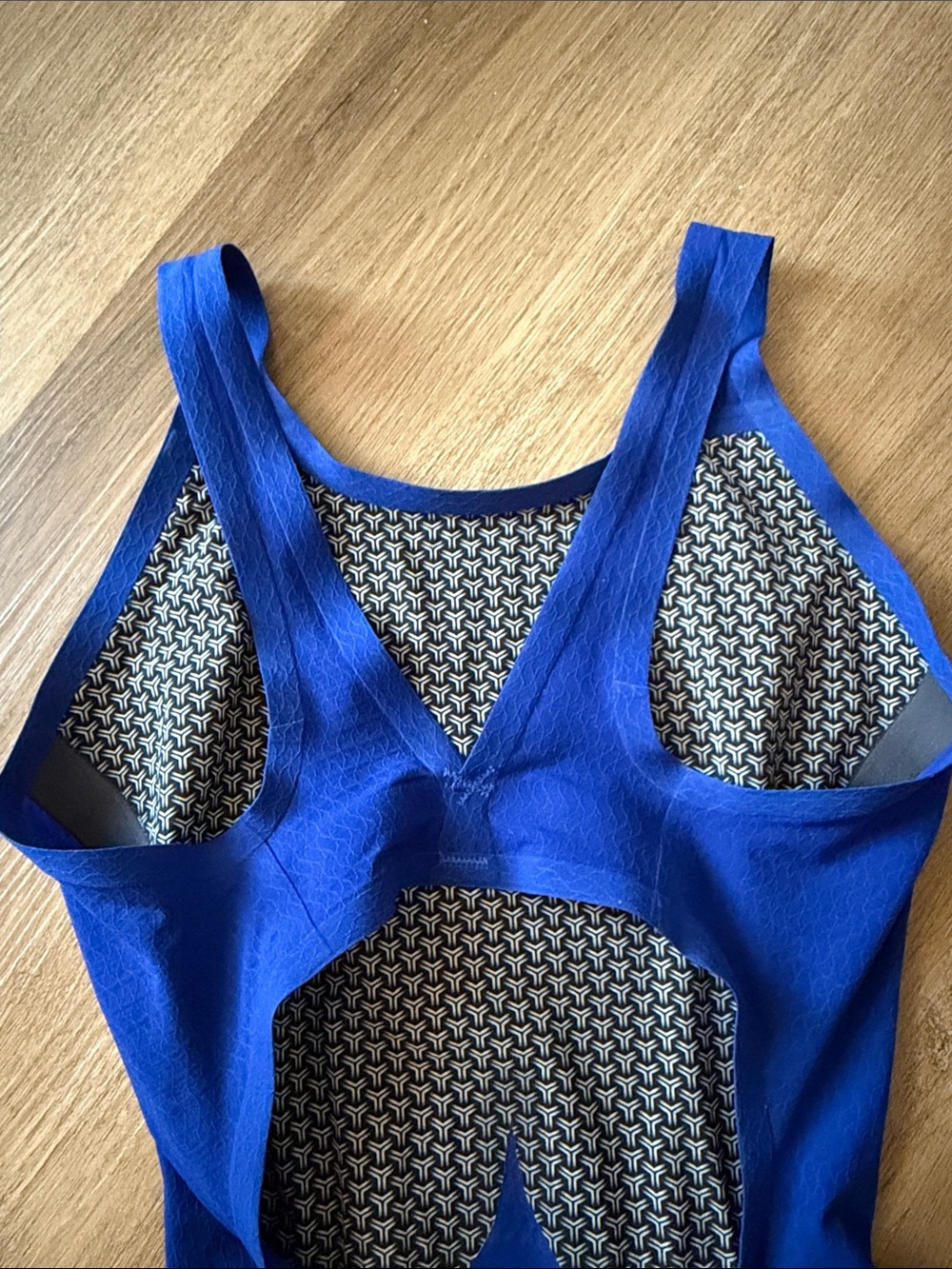 Dolfin Titanium Knee Length Fina Approved Knee Technical Swimsuit Sz 24 Blue - Picture 5 of 9